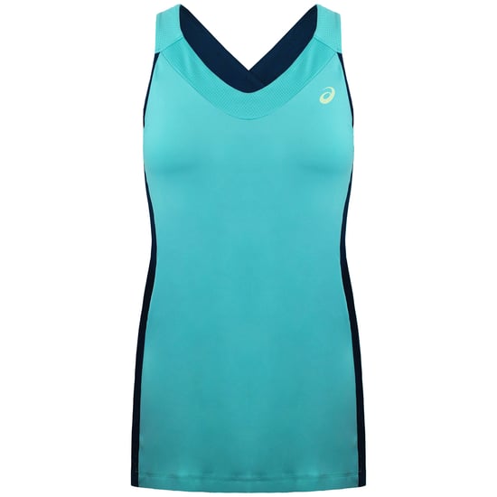 Asics Top Womens Teal Padel Tank Top - Image 1