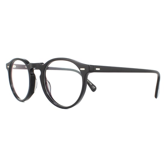 Oliver Peoples Glasögon Bågar Gregory Peck OV5186 1005 Svart Män Kvinnor - Image 2