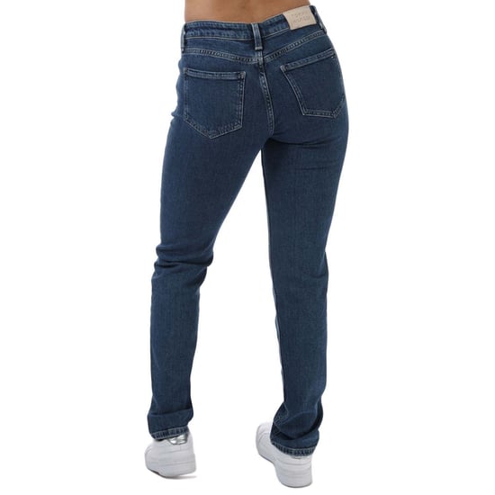Women's Tommy Hilfiger Rome Mid Rise Straight Jeans in Denim - Image 2