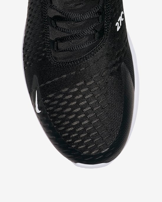 Nike Air Max 270 Trainers Black/White/Solar Red/Anthracite - Image 4