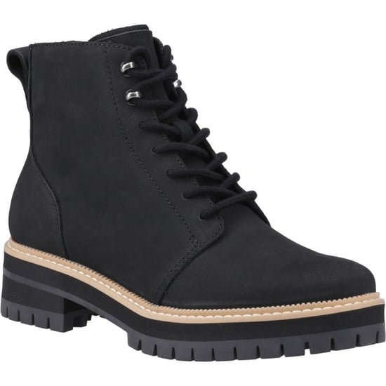 TOMS Wylder Leather Svarta stövlar för kvinnor - Image 1