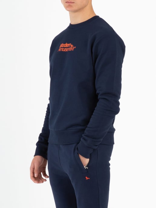 Modern Amusement MUSCLE BEACH Navy
