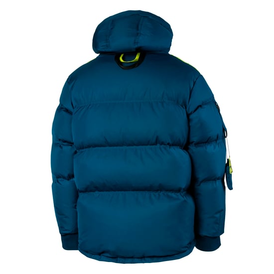 Puma x Ader Error Down Puffer Jacket Hooded Coat Blue - Mens