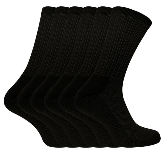 Sock Snob - 6 Pack Ladies Bamboo Organic Cotton Running Sport Socks - Image 1
