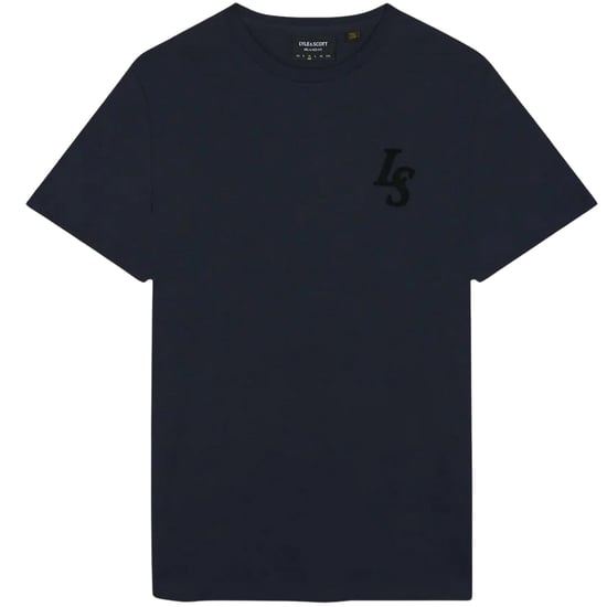Lyle & Scott Club Emblem Dark Navy T-Shirt - Image 1