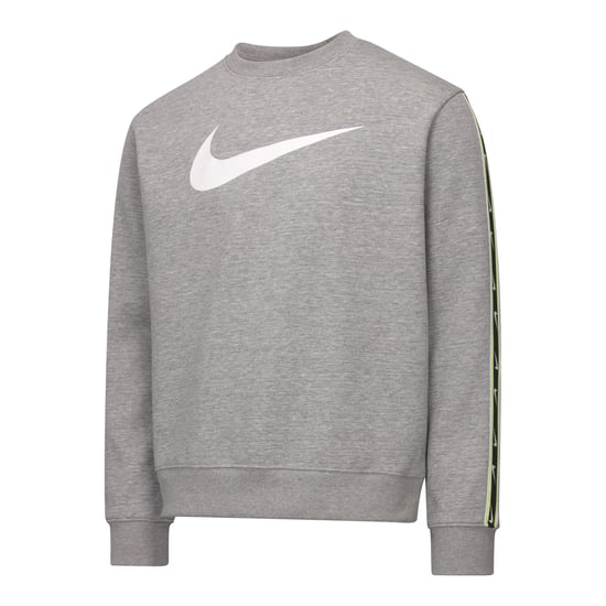 Nike Sportswear Men's Repeat Crew Fleece Tracksuit Dark Grey Heather/White