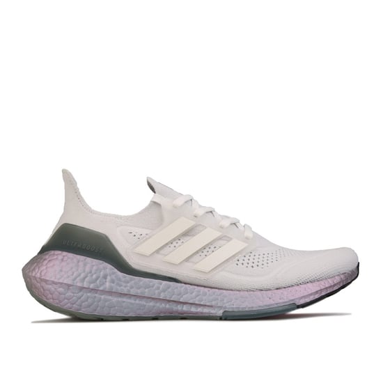 Men's adidas Ultraboost 21 Running Shoes in Off White