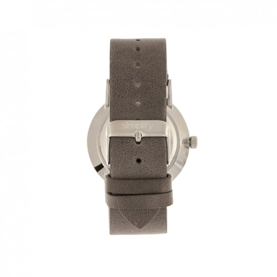 Simplify The 5100 Leather-Band Watch