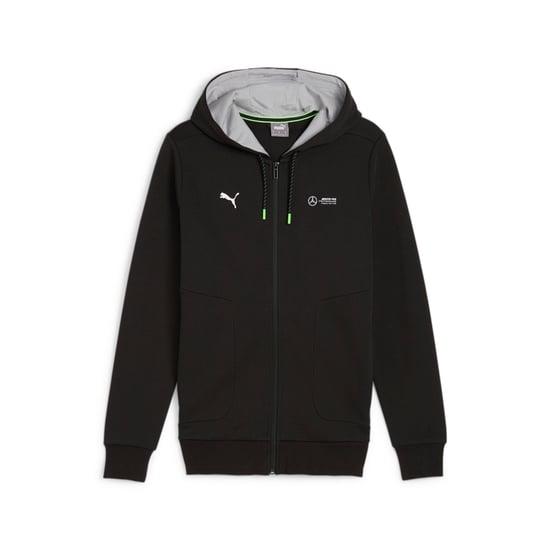 PUMA Mens Mercedes-AMG Petronas Motorsport Hooded Sweat Jacket - Image 1