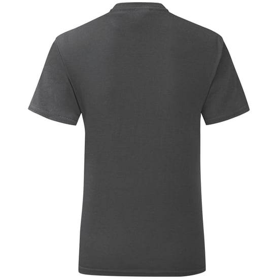 Fruit Of The Loom Mens Iconic T-Shirt (Pack of 5) (Light Graphite Grey) - Image 2