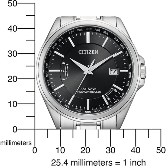 Citizen Heren Zilveren Horloge CB0250-84E - Image 3