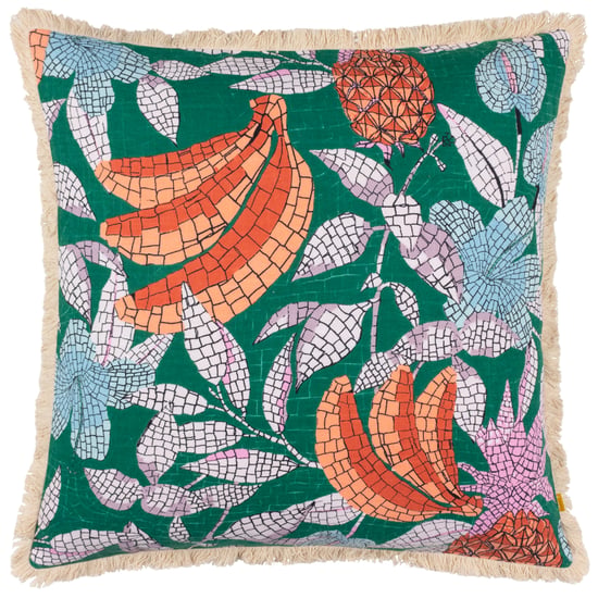 furn. Cypressa Floral Mosaic Cushion Cover - Image 1
