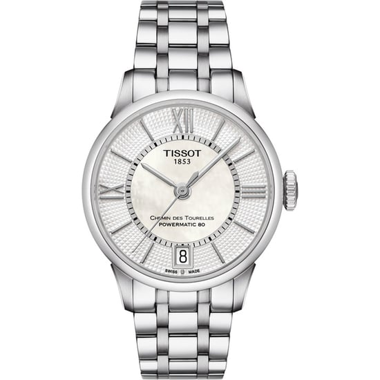 Tissot Chemin Des Tourelles Powermatic 80 Women's Silver Watch T0992071111800 - Image 1