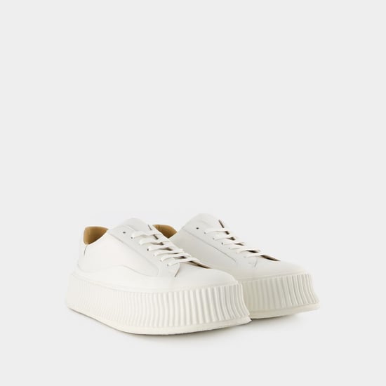 Sneakers - Jil Sander - Leer - Wit - Image 6