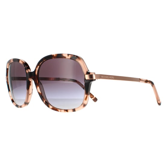 Michael Kors Square Womens Pink Tortoise  Light Grey Gradient  Adrianna II MK2024