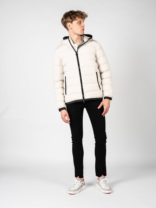 Geox Jacket Spherica Men's Off-White - Image 5