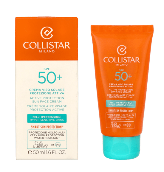 Collistar Active Protection Sun Face Cream SPF50+50 ml. - Image 1