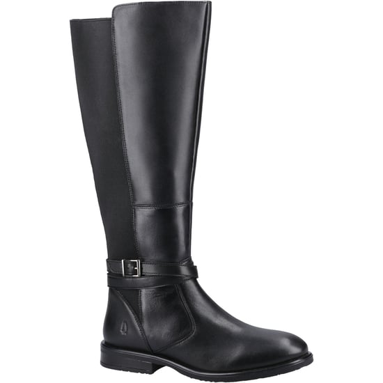 Hush Puppies Victoria Leather Women's Black Boots - Image 1
