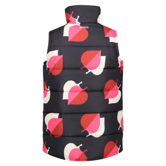 Regatta Womens/Ladies Orla Kiely Elm Leaf Gilet (Shadow/Pink)