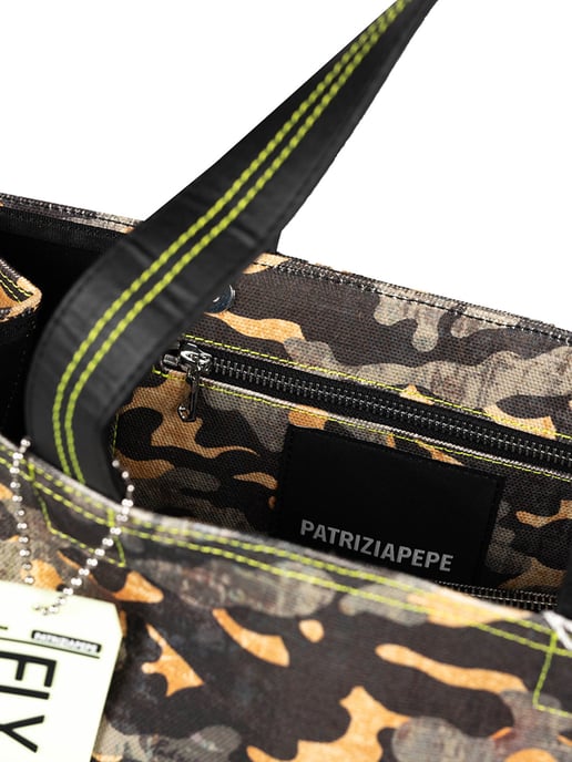 Patrizia Pepe Shopper Woman's Green - Image 5