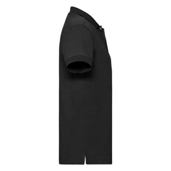 Russell Heren Rekken Korte Mouw Poloshirt (Zwart) - Image 3