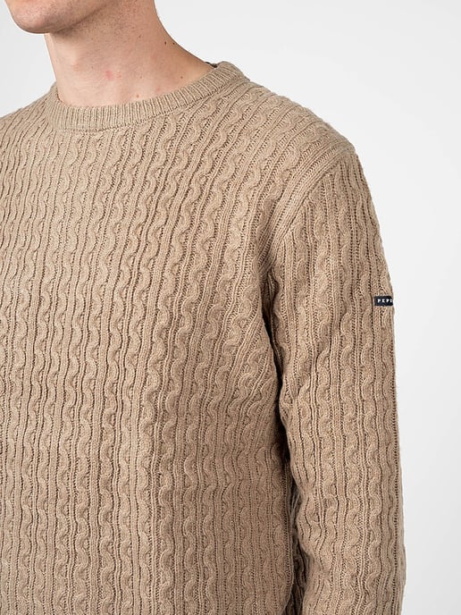 Pepe Jeans Pullover New Jules Men's Beige - Image 5