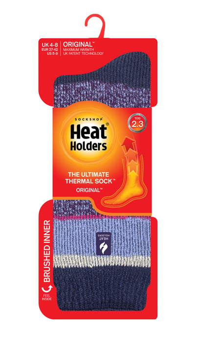 Heat Holders Dames Dikke Warme Thermische Sokken - Indigo Night (Provence) - Image 2
