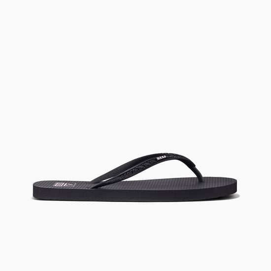 Reef Seaside Flip-Flop Black/White
