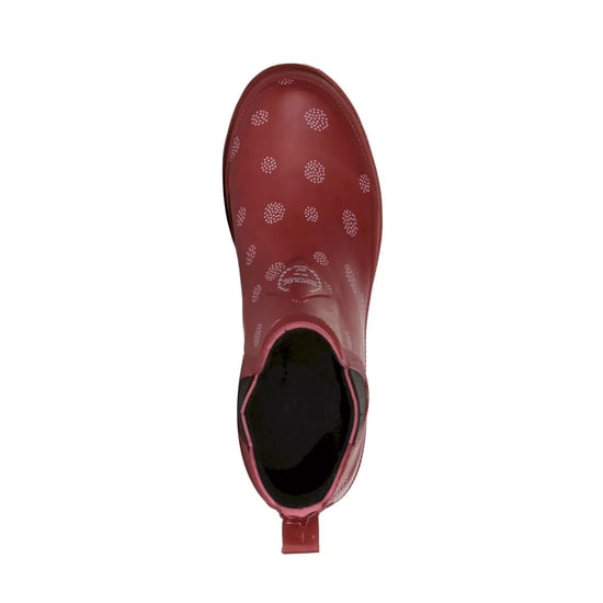Regatta Womens/Ladies Harper Cosy Dotted Ankle Wellington Boots (Cabernet)