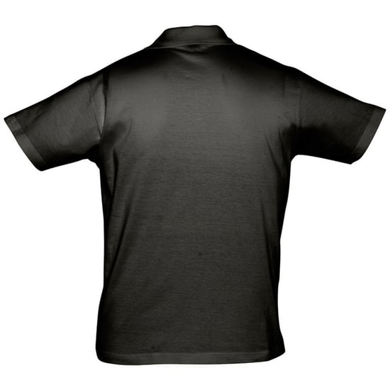 SOLS Heren Prescott Jersey Poloshirt met korte mouwen (Diep zwart) - Image 2