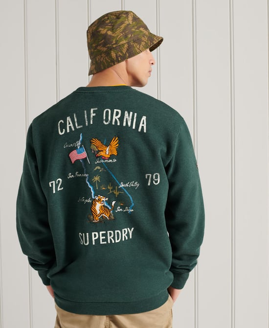 Superdry Military Graphic Crew Sweatshirt