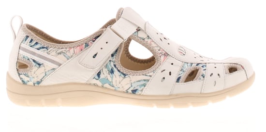 Free Spirit Womens Sandals Walking Cleveland Touch Fastening Off-white