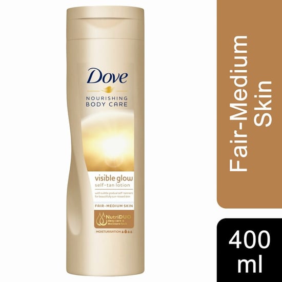 Dove Visible Glow Self Tan Lotion Fair To Medium 400ml - Image 1