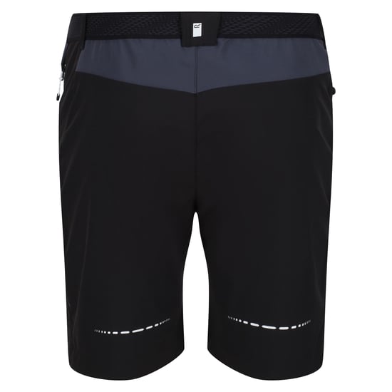 Regatta Mens Mountain II Shorts (Black/India Grey)