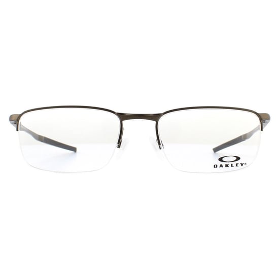 Oakley Rectangular Dark Green Mens Glasses Frames