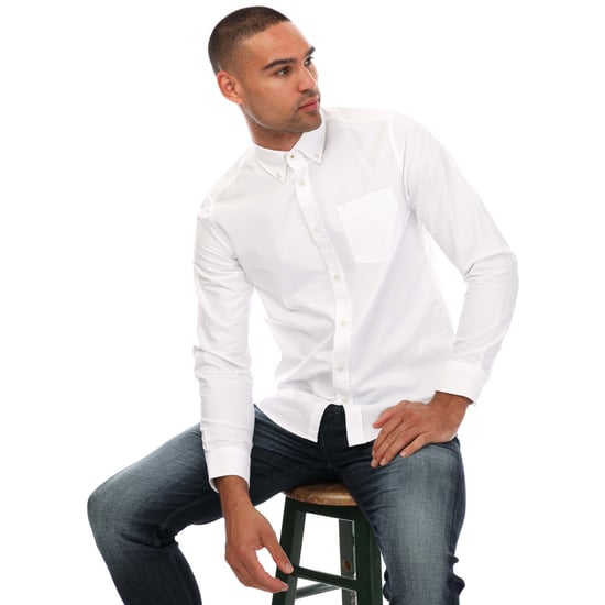 Men's Ted Baker Paplet Oxford Shirt in White