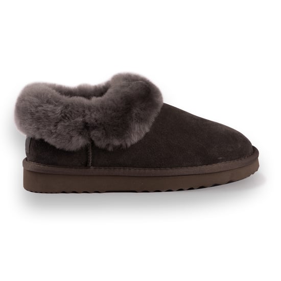 Aus Wooli Australia Unisex Sheepskin Wool Coogee Traditional Ankle Slippers
