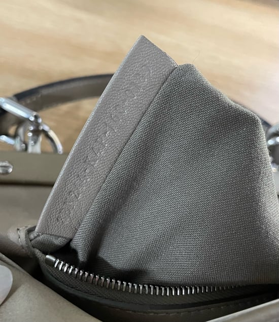 Fendi Peekaboo Mini in Beige Leather - Image 6