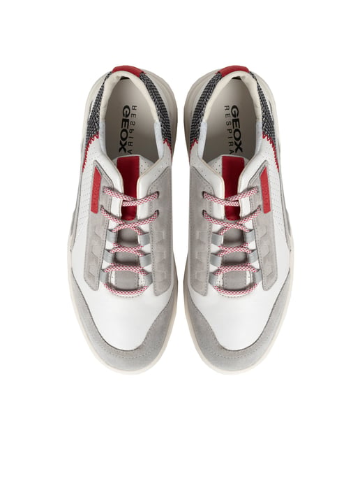 Geox Sneaker Smoother Men's White - Image 4