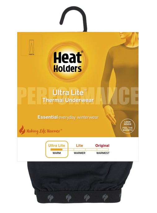 Värmehållare - Long John Thermal Bottoms för damer | Lättviktsbyxor | Fleecefoder - Varma - Ultra Lite - Image 2