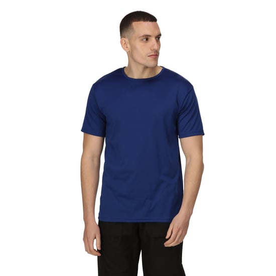 Regatta Mens Pro Reflective Moisture Wicking T-Shirt (New Royal)