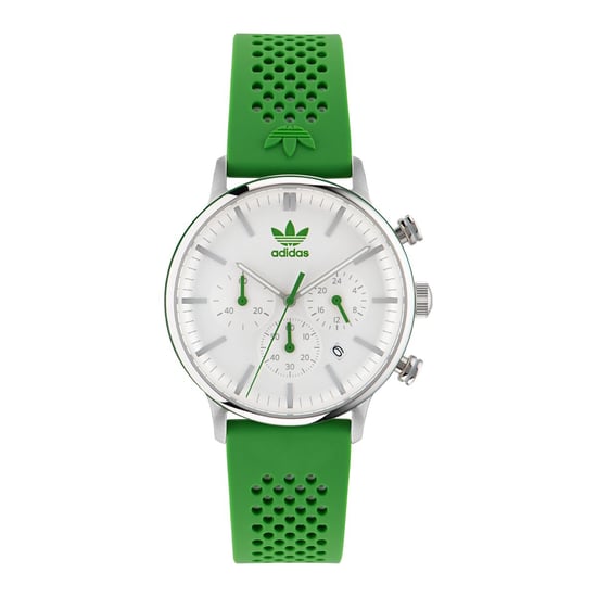 Adidas Originals Code One Chrono Unisex Groene Horloge AOSY23020 - Image 1