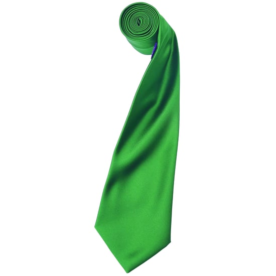 Premier Herensatineband (smal blad) (pakje van 2) (Smaragd) - Image 1