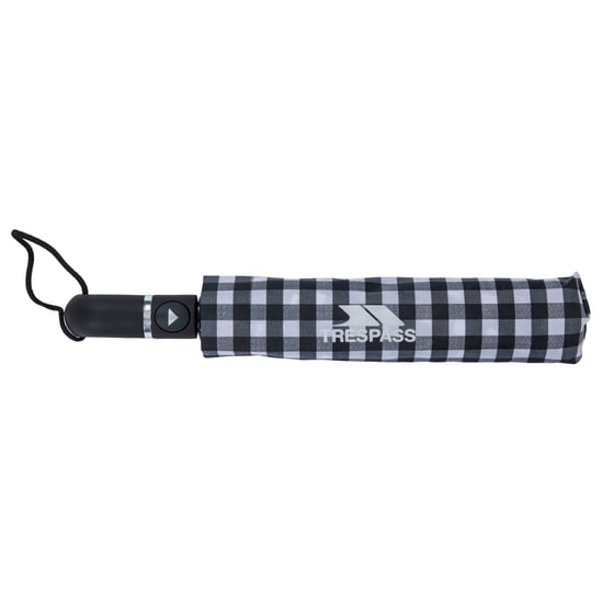 Trespass Dames Brolli Compact Paraplu (Zwarte cheque) - Image 2