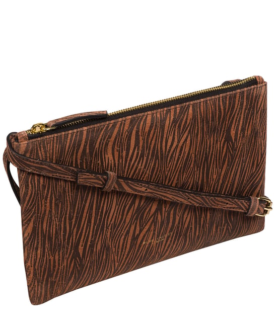 'Anya' Animal Print Nappa Leather Cross Body Bag