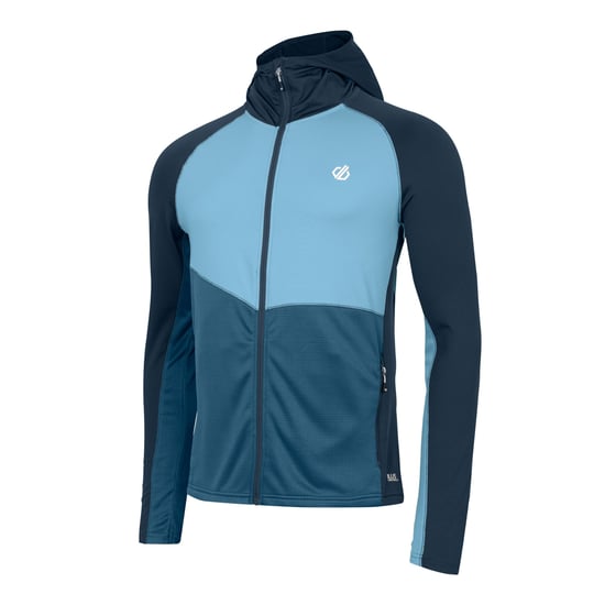 Dare 2B Mens Assimilate II Core Stretch Midlayer (Moonlight Denim/Green)