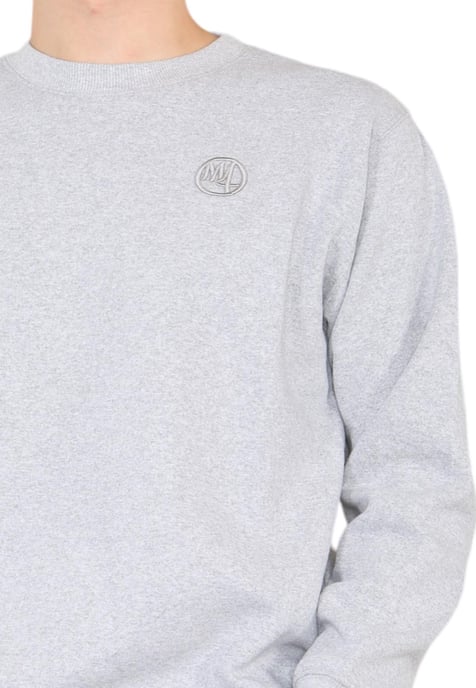 MYT Mens Crewneck Pullover Sweatshirt in Grey - Image 4