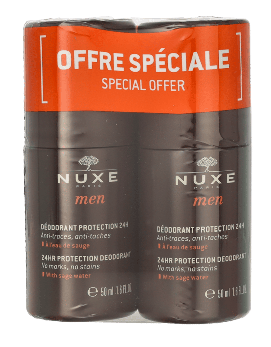 Nuxe Men 24HR Protection Deo Roll-On Duo Set100 ml. - Image 1