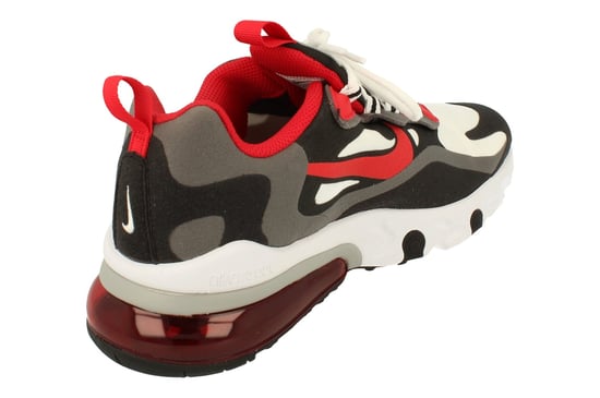 Nike Air Max 270 React Gs Grey Trainers - Image 3