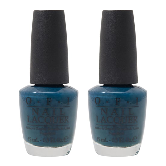 OPI Nail Lacquer Ski Teal We Drop 15ml NLZ16 x 2
